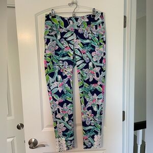 Lilly Pulitzer Luxletic Fairway Pants Size 10 UPF50+